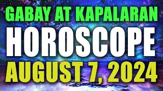 🌟✨HOROSCOPE NGAYONG ARAW  August 7 2024  GABAY AT KAPALARAN HOROSCOPE TAGALOG✨🌟 [upl. by Armmat]