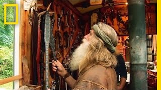 A Visit to the Leather Maker  The Legend of Mick Dodge [upl. by Judas608]