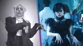 Lady Gaga Does WEDNESDAY Dance on TikTok [upl. by Tisman]