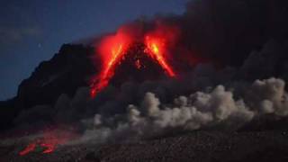 Eruption Montserrat 34 Night shift [upl. by Ardelis]