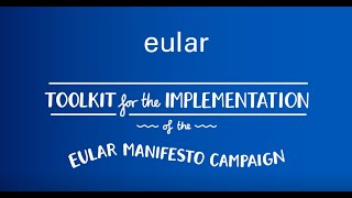 EULAR Manifesto  Toolkit for the implementation of the EULAR Manifesto Campaign [upl. by Bywoods40]