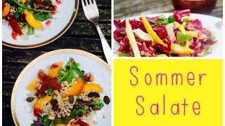 SommerSalate Vegan lecker  alltagstauglich [upl. by Ecyar]