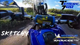 2023 Yamaha Tenere 700  Michelin Anakee Wild Tyres  Wheres the grip [upl. by Medea708]