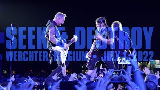 Metallica Seek amp Destroy Werchter Belgium  July 1 2022 [upl. by Sanbo]