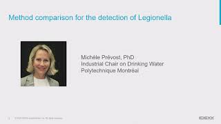 Method comparison for the detection of Legionella [upl. by Gord76]