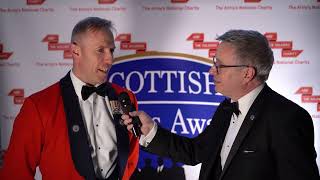 Garrison Sergeant Major Tony Gibson  British Army  Scottish Veterans Awards [upl. by Boykins]