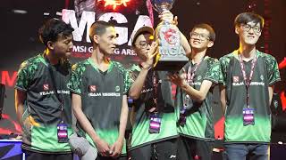 MGA  MSI GAMING ARENA 2024 Grand Finals in Thailand Game Show  MSI [upl. by Cattier]