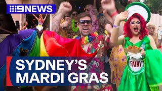 Sydney’s 46th annual Mardi Gras parade celebrations kick off  9 News Australia [upl. by Gil]