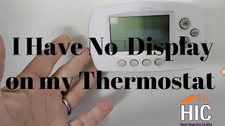 Honeywell Thermostat Display Not Working Easy Troubleshooting Tips [upl. by Mientao]