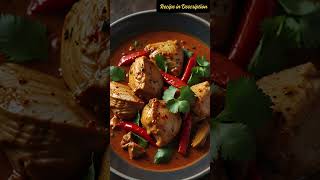 🌶️🐟🍛 How to Cook HaLaL Thai Red Curry Chicken 🍛Thai Red Curry Chicken Recipe [upl. by Laeira297]