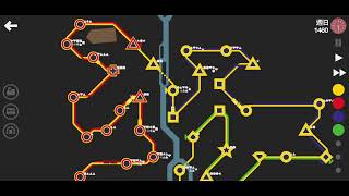 🚇 Mini Metro 超級環狀線  布達佩斯 1915  Great Circular Line  Budapest 1915 minimetro budapest [upl. by Blodget666]