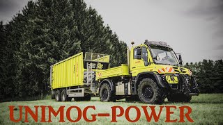 Unimog U529 GebrauchtTest  Vorstellung  Traktor überflüssig Soundcheck von 77l 286PS ohne DPF [upl. by Siravaj]