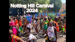 My Experience at Notting Hill Carnival 2024  Londons Biggest Street Party [upl. by Aevin]