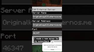 minecraft aternos server minecraftserver trending recommended viralshorts fyp [upl. by Neu]