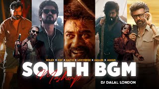 South BGM Mashup  Anirudh Ravichander  DJ Dalal London  Visuals By Babalu Xoxx [upl. by Nylatsyrc664]