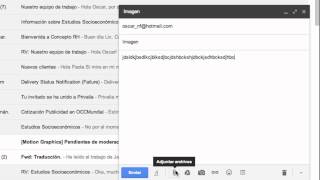 ¿Cómo enviar una imagen por Gmail 2014 [upl. by Ybrad]