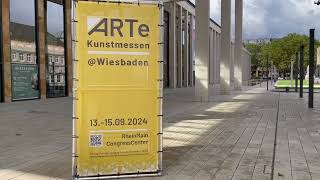 ARTe Kunstmesse Wiesbaden 2024  Eingang [upl. by Verras]