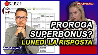 Proroga SUPERBONUS 110 e Cessione del Credito ultime notizie  Legge di Bilancio 2024 e report ENEA [upl. by Crispin]