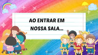 LINDA MENSAGEM DE VOLTA ÀS AULAS [upl. by Gerty640]