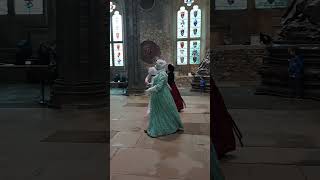 Regency period dancers at the Great Hall Winchester [upl. by Rosenblatt141]