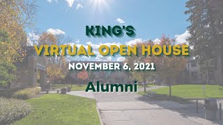 Alumni  Virtual Open House  November 2021 [upl. by Rosalinde]