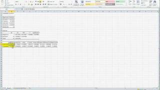 EC60542012 Tutorial 2  Estimating a Linear Regression in Excel [upl. by Kammerer]