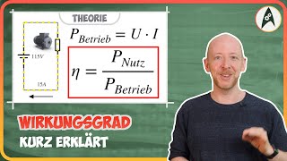 Wirkungsgrad erklärt mit Beispiel  Lerne Elektronik [upl. by Leigha]