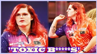 Transgender darts star calls rivals toxic bs after being banned from womens event [upl. by Niboc]