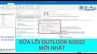 Sửa lỗi Outlook không vào được tài khoản Gmail tháng 6 năm 2022 [upl. by Augustin693]