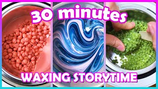 30 Minutes Satisfying Waxing Storytime ✨😲 143 My Ex Tried To Kidnap Me [upl. by Tome253]