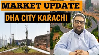 DHA CITY KARACHI  LATEST MARKET UPDATE [upl. by Brosine]