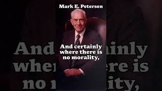 Mark E Petersen Easy Morality is No Morality At All ORIGINAL AUDIO [upl. by Ellehcyt]