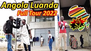 Angola Luanda City Full Tour 2022 Africa Travel Vlog dabeleza [upl. by Abran]