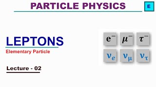 Leptons  Elementary subatomic particles [upl. by Nowyt958]