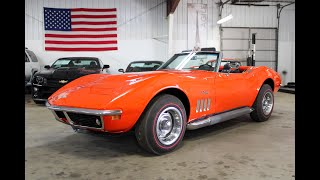 1969 Chevrolet Corvette For Sale  Walk Around [upl. by Antipus]