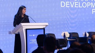 Ms Isha Ambani  India Day  UNGA week  A Tiger’s Tale Crafting a New Development Paradigm [upl. by Eseerahs559]