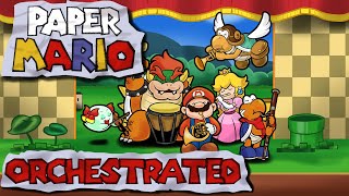 PAPER MARIO ORCHESTRATED 40 Tracks [upl. by Oenire]