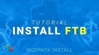 How to install any Feed The Beast Modpack [upl. by Yram]