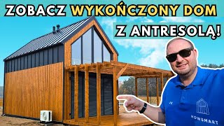 DOM POD KLUCZ Z JEDNĄ FIRMĄ JAK WYGLĄDA TAKA BUDOWA OPROWADZAM DOM 35M2 NA GOTOWO [upl. by Derag]