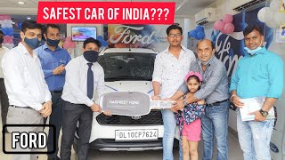 Taking Delivery Of My New Ford Freestyle  Titanium Plus Review  Safest car In India [upl. by Desiree409]