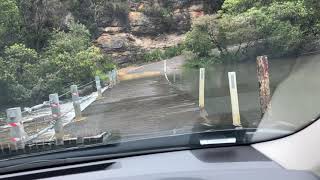 Water crossing on the road to Belmore Falls [upl. by Eirahcaz]