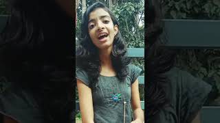 Thaliraninjoru kilimarathile  Minnaram  Song cover  Angel Mariyam Anil [upl. by Gilmour]