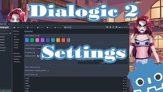 Dialogic 2  Setings  Godot 4 [upl. by Canning]