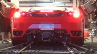 Ferrari F430 Custom Exhaust compilation PSI PROformance [upl. by Ainessej]