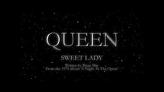 Queen  Sweet Lady Official Lyric Video [upl. by Pandora]