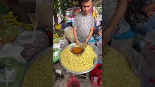 Tasty Jhal Muri Making in roadside market😋foodlover spicy food streetfood tasty jhalmuri [upl. by Eniamat]