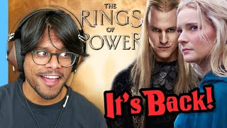 The Rings of Power Season 2 Teaser Trailer REACTION [upl. by Anirba]