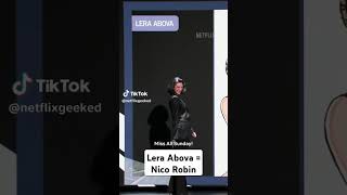 Lera Abova is Miss All Sunday Nico Robin onepiece onepieceliveaction leraabova [upl. by Barnebas]