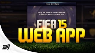 FIFA 15  THE WEB APP How Does It Affect You [upl. by Annailuj]