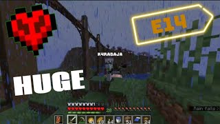 S1 E14  MEGA CASTLE In Minecraft Survival Part 2 [upl. by Vasiliu]